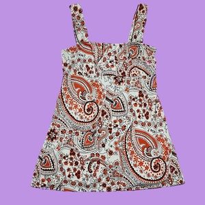 Funky print tank top